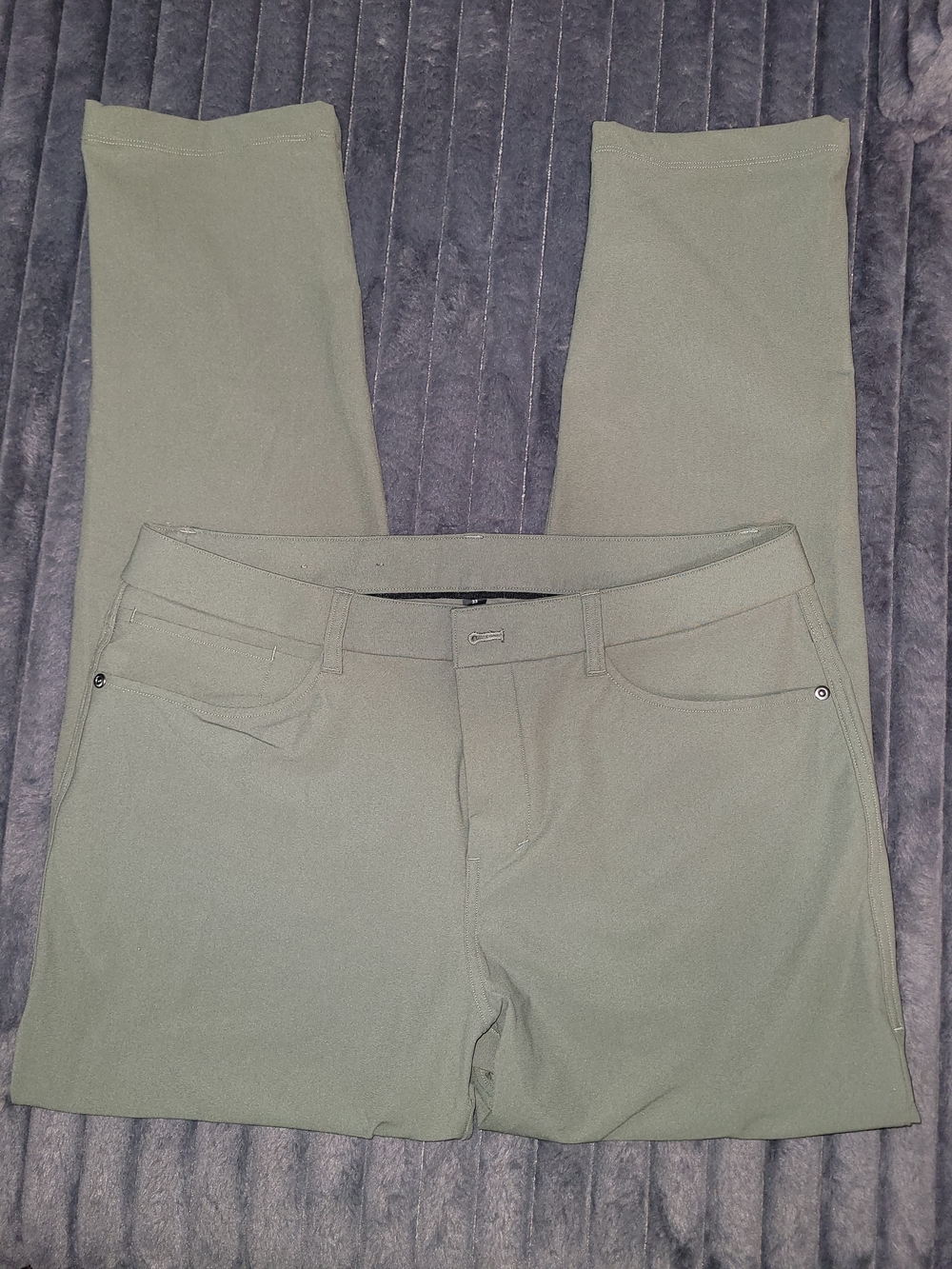 DU/ER Olive Green Performance Pants